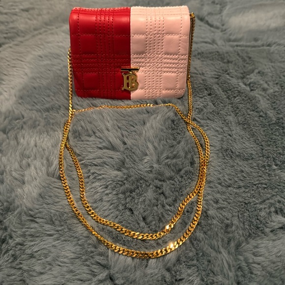 New, never used Burberry mini bag. Card and original packaging included. - Picture 1 of 8